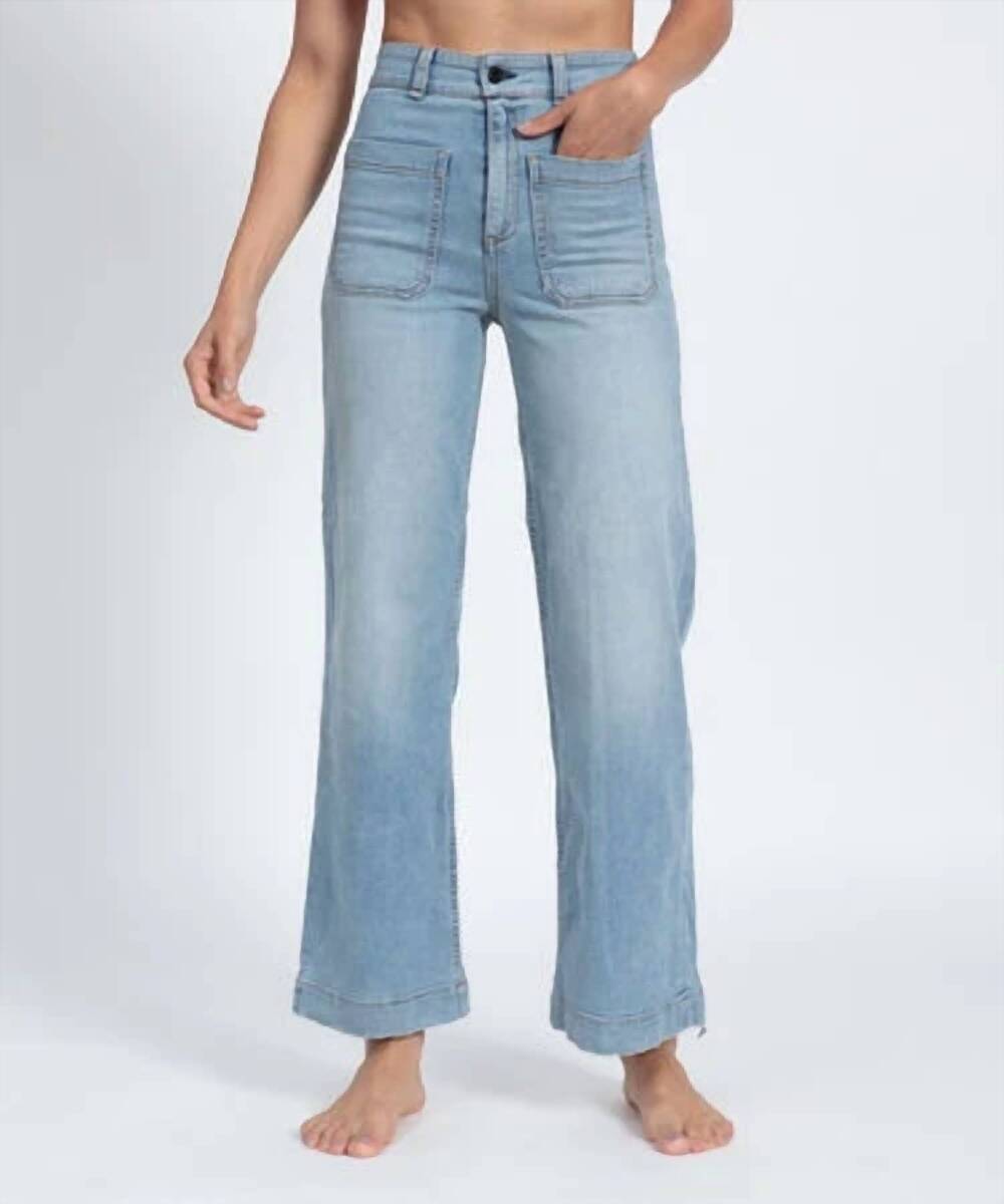 NEW ASKK NY sailor pant in water street